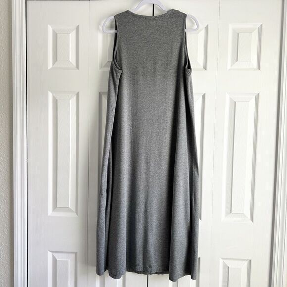 Koolaburra by UGG Dress Size XL Gray Maxi Tank Dress - Picture 3 of 10